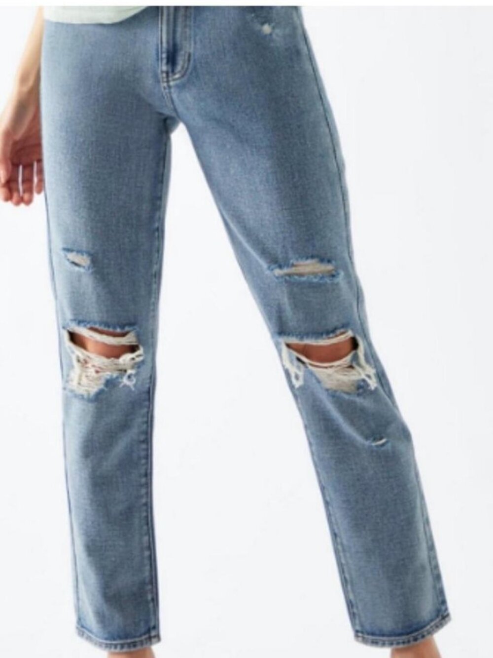 PacSun Ripped Mom Jeans